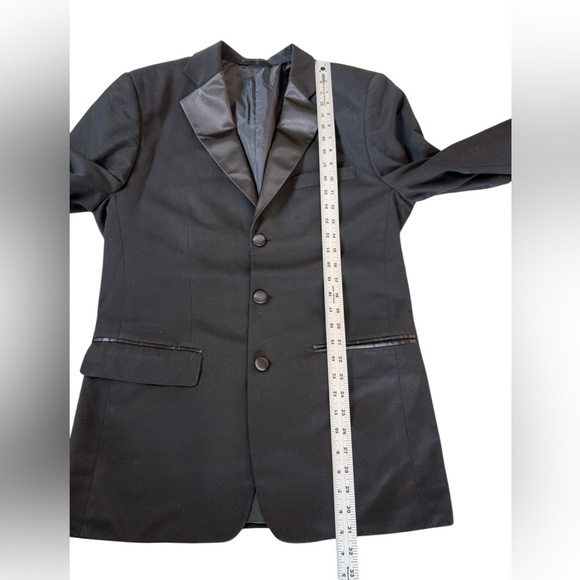 🖤 Savile Row Tailor Classic Black Tuxedo (Two-Piece Set) - Picture 7 of 13
